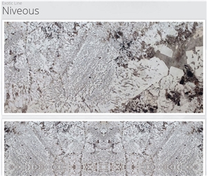 Niveous Granite Polished Slabs & Tiles, White Polished Granite Floor Tiles,