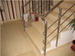 Baschioi Limestone Stairs, Beige Limestone Stairs & Steps, Staircases