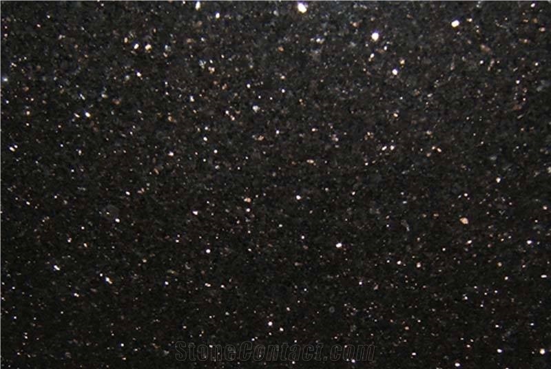 Black Galaxy Granite Slabs, Tiles, Black Polished Granite Floor Tiles, Wall Tiles