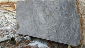 Grigio Spider Marble Blocks, Grey Marble Blocks Morocco