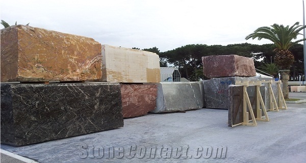 Nero Atlante Marble Blocks, Noir Atlantide, Black Marble Blocks