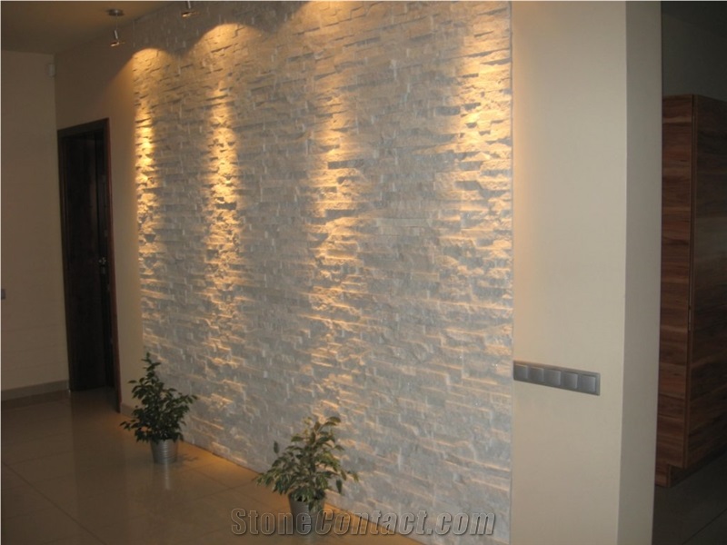 Bianco White Marble Exposed Walll Panels