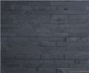 Black Basalt Graphite Facade Stone