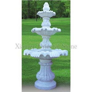 China White Granite Garden Water Features, Exterior Landscaping Stones Rolling Sphere Fountains, Outdoor Sculptured Fountain, Natural Surface Floating Ball Fountains with Stone Base