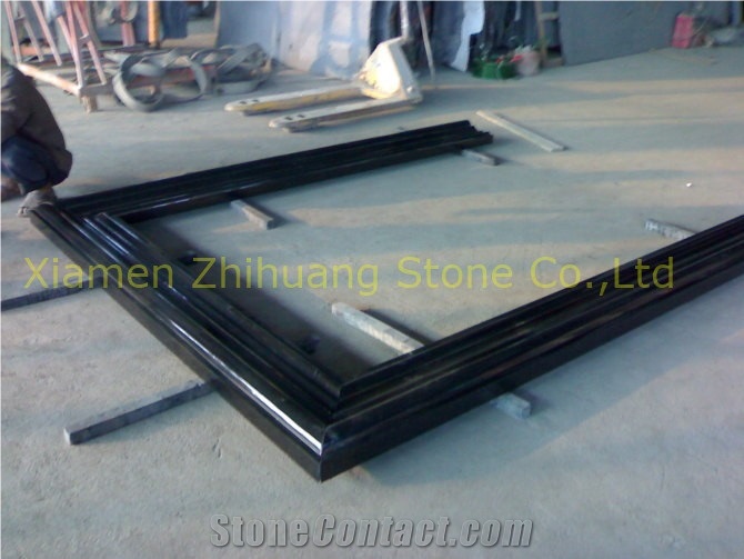 Polished Shanxi Black Granite Window Sills