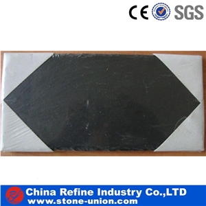 Cheap Black Slate Plate , Popular Slate Trays,Tea Trays,Dishes,Plates,Dining Accessories,Cookware