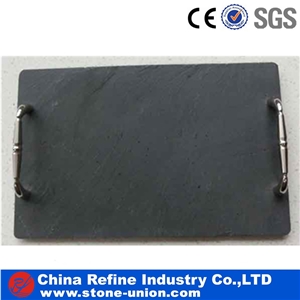 Cheap Black Slate Plate , Popular Slate Trays,Tea Trays,Dishes,Plates,Dining Accessories,Cookware