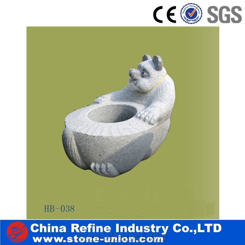 Customized Stone Granite Flower Pots , Modern Decorated Vase and Planter,Flower Pots,Flower Stand,Planter Pots