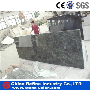 Forest Green Granite Kitchen Countertops,Kitchen Desk Tops,Kitchen Worktops,Kitchen Bar Top Kitchen Worktops,Kitchen Countertops/Kitchen Desk Tops,Custom Countertops Bathroom Tops with Polished