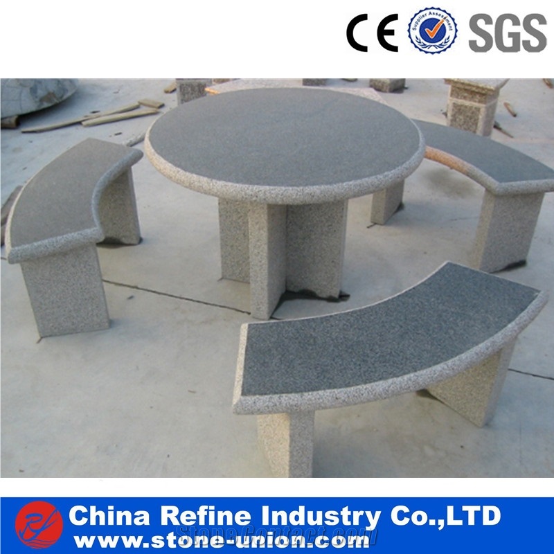 Garden Carving Benches , Carving Stone , Landscaping Stones,Outdoor Garden Stone Round Tables and Benches,Stone Table Sets