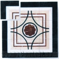 Good Design Marble Waterjet Medallion for Interior Decoration,Mosaic Medallions,Round Medallions,Floor Medallions,Carpet Medallions,Square Medallions