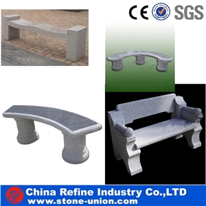 Granite Benches With Wheel , Landscaping Granite Stone