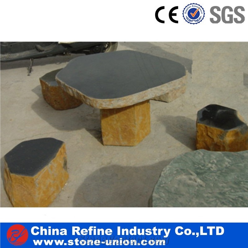 Granite Table & Benches, Garden Table Set,Lowest Price Landsscaping Bench & Table,Granite Park Benches,Garden Bench, Chair