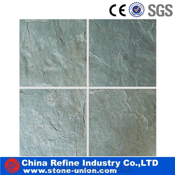 Manufacturer Offered Rusty Green Slate Tile & Slab,Slate, China Slate, Tiles, Walling, Flooring, Paving, Rusty, China Slate Tiles