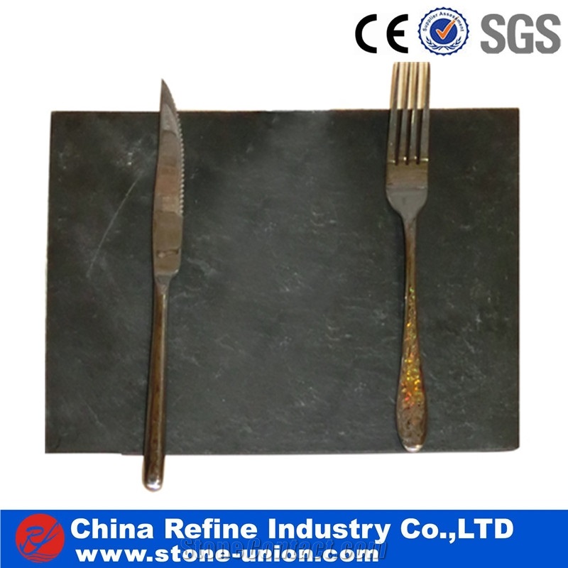 Natural Slate Kitchen Hood , Kitchen Utensils Slate Plates,Tea Trays,Dishes,Plates,Dining Accessories,Cookware
