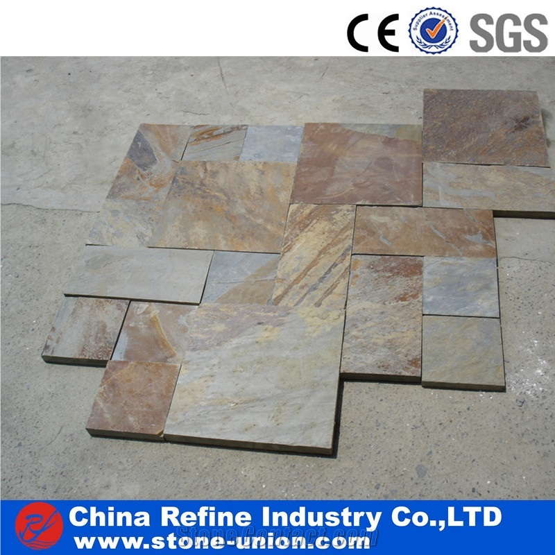 Rusty Slate Wall Tiles and Flooring , Culture Stone Made in China,Slate Tiles, Slate Flooring, Slate Floor Tile on Sale, Rusty Slate Slabs & Tiles
