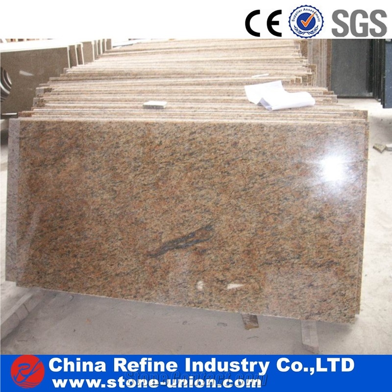 Santa Cecilia Dark Granite Bath Countertop , High Quality Imported Granite