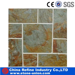 The Best Green Slate Tile Price, China Green Slate, Natural Slate Stone Paving Stone, Flamed Slate