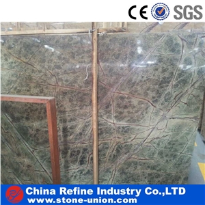 Tropical Rain Forest Green Marble , Customize Green Covering Tiles