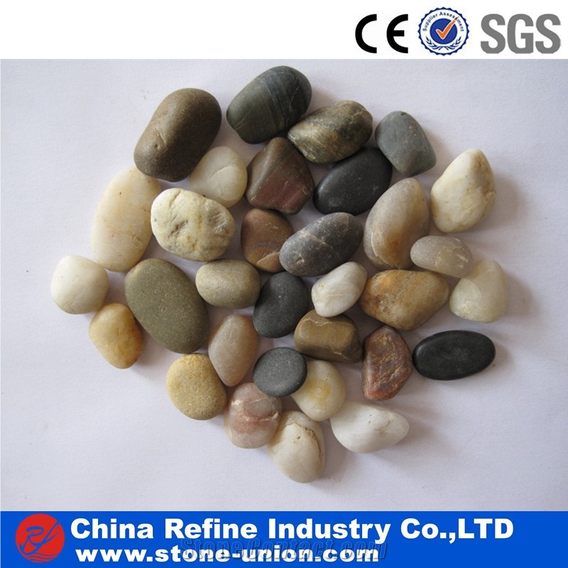 Yellow Cheap Pebble Stone , River Pebbles Exporter,Natural Crushed River Stone,Cheap Stone Gravel in Garden,Customized Cobble Stone,Modern Pebble