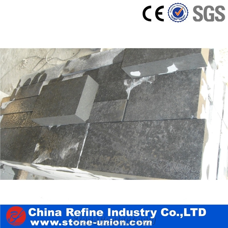 Zhangpu Black Basalt Floor Tiles, Black Andesite Wall Tiles