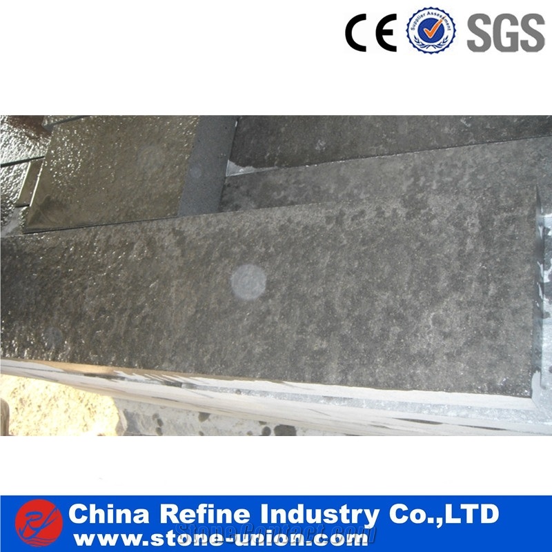 Zhangpu Black Basalt Floor Tiles, Black Andesite Wall Tiles