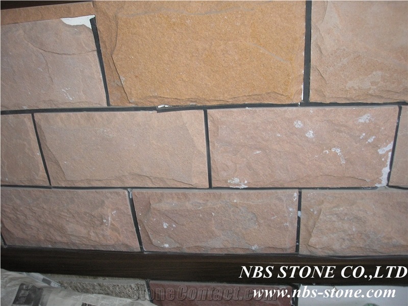 Nbs-Cws-3-Cultured Stone,Yellow Slate Cultured Stone Wall Cladding