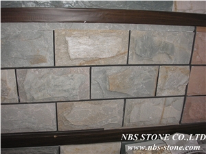 Nbs-Cws-3-Cultured Stone,Yellow Slate Cultured Stone Wall Cladding