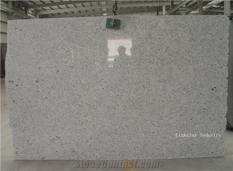 Natural Decorative White Galaxy Granite Stone Slabs Tiles