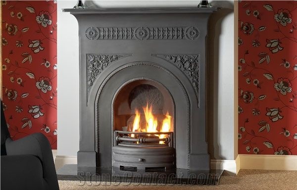 Natural Stone Granite Fireplace Hearth High Quality