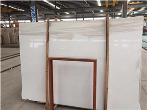 China Cheap Quarry Owner Of Pure Sichuan White Marble Slabs & Tiles for Fireplace Floor Tile