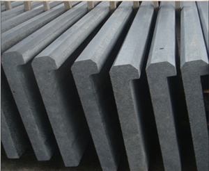 Hot-Selling Chinese Polished G684 Fuding Black Granite for Swimming Pool Coping Stones