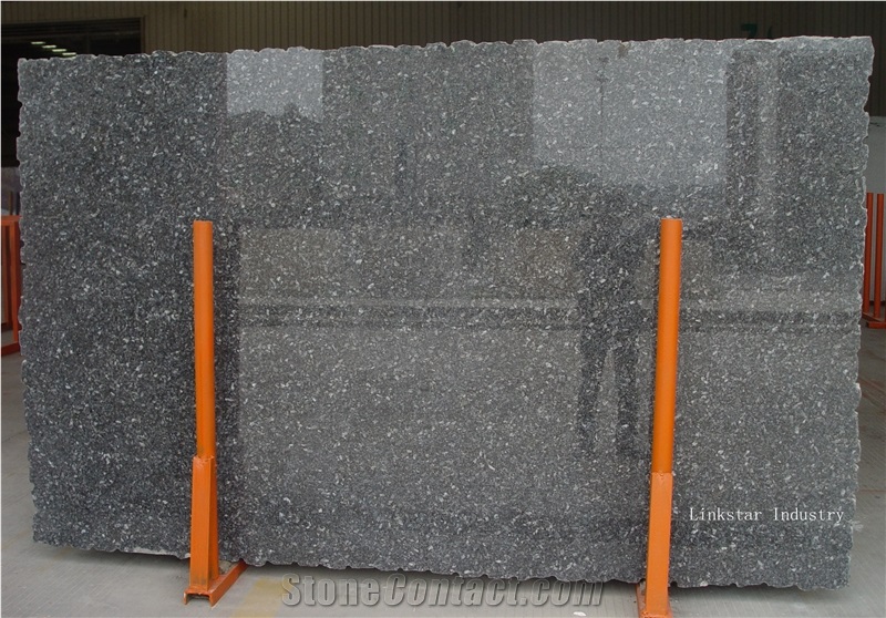 Cheap Silver Pearl Granite Slab Tile, China Grey Granite