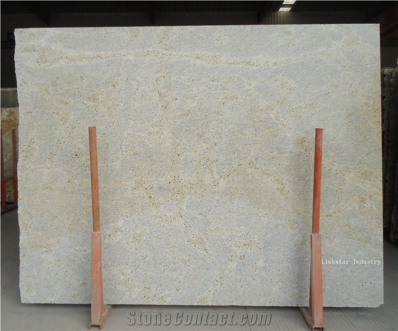 Natural India Kashmire White Granite Slab Tile