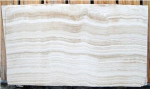 Agate White Onyx Polished Slabs & Tiles, White Onyx Slabs for Wall, Special Pattern Interesting White Onyx