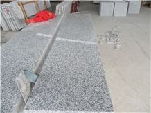 China Popular Cheap Light Grey Granite G603 Polished Stair Steps, Treads and Risers, Steps with Polished Beveled Edges, Staircase Threshold, Natural Building Stone Decoration, Quarry Owner