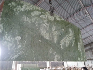 Dandong Green Marble Polished Slabs & Tiles, China Verde Ming Marble Slabs, Cheap Green Marble Flag Slabs