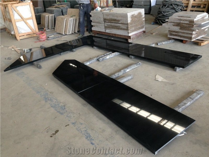 Factory Price China Black Granite Countertops, Hebei Black Granite Kitchen Countertops