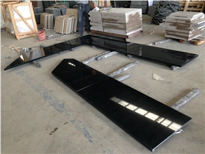 Factory Price China Black Granite Countertops, Hebei Black Granite Kitchen Countertops