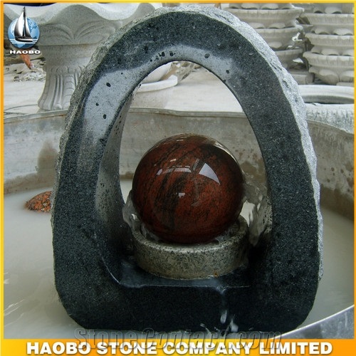 Granite Floating Ball Fountains Custom Design