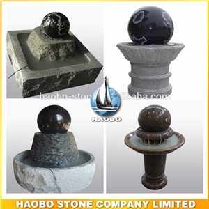Granite Floating Ball Fountains Custom Design