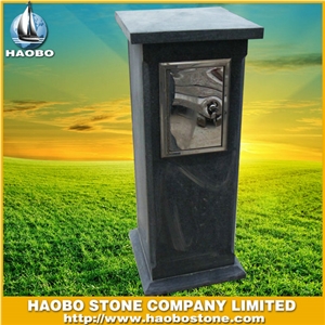 Stone Mailbox Wholesale, Black Granite Lettter Boxes
