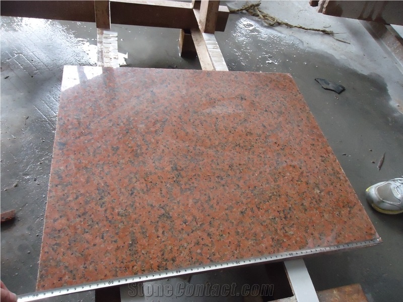 G3315,First Class Red Granite,First Class Red Of Siqian,Siqian Poinsettia,Siqian Poinsettia Red,Siqian Yipin Hong,Siqian Yipinhong Granite Cut to Size Polished Tiles & Slab