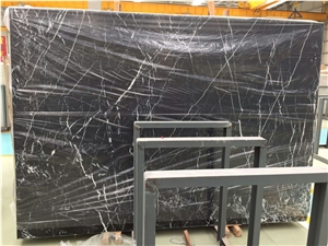 Black Marquina Marble Slab and Tile,Exterior Decoration for Wall,Floor and Inner Decoration for Ceiling