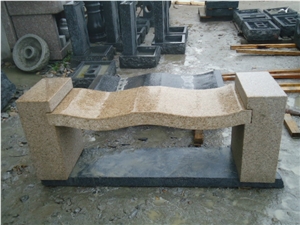 China Black Granite Bench and Table,Landscaping Stones,Garden Bench,Exterior Furniture,Outdoor Benches,Park Benches