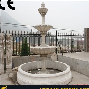 China Marble Fountains,Outdoor Decorative Garden Fountains,Decorative Fountains and Waterfalls,Outdoor Nautical Fountains,White Marble Fountains,Stone Fountains for Sale