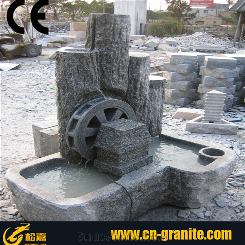 Grey Granite Fountains,Grey Fountains Price,Exterior Fountains,Garden Fountains,Water Features,Sculptured Fountains
