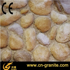 Honed Granite Pebble Pattern,River Stone,Pebble Stone Driveways,Pebble Walkway.