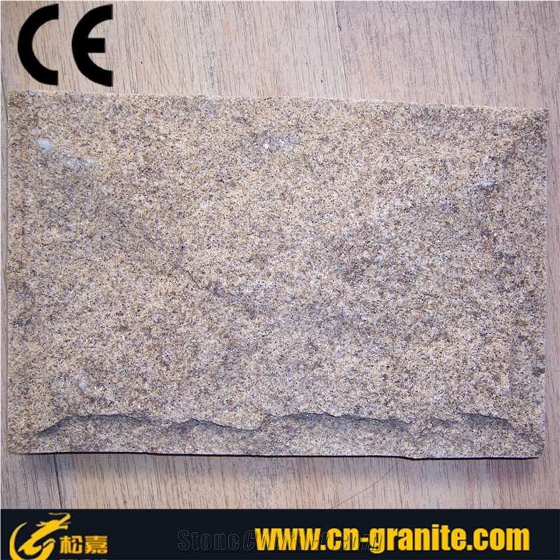 Mushroomed Stone Tile,Natural Granite Stone Tile,Yellow Mushroom Stone Wall Cladding,Mushroomed Stone Price,Cheap Price Of Mushroomed Stone,