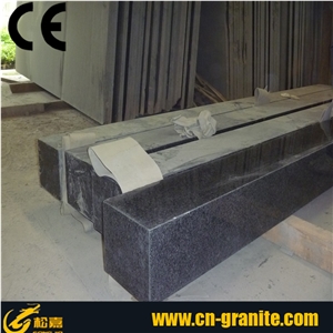 Polished Granite Kerbstone,G654 Granite Stone,China G654,Dark Grey Granite,Grey Kerbstones,Grey Granite Road Stone,Standard Kerbstone Sizes,